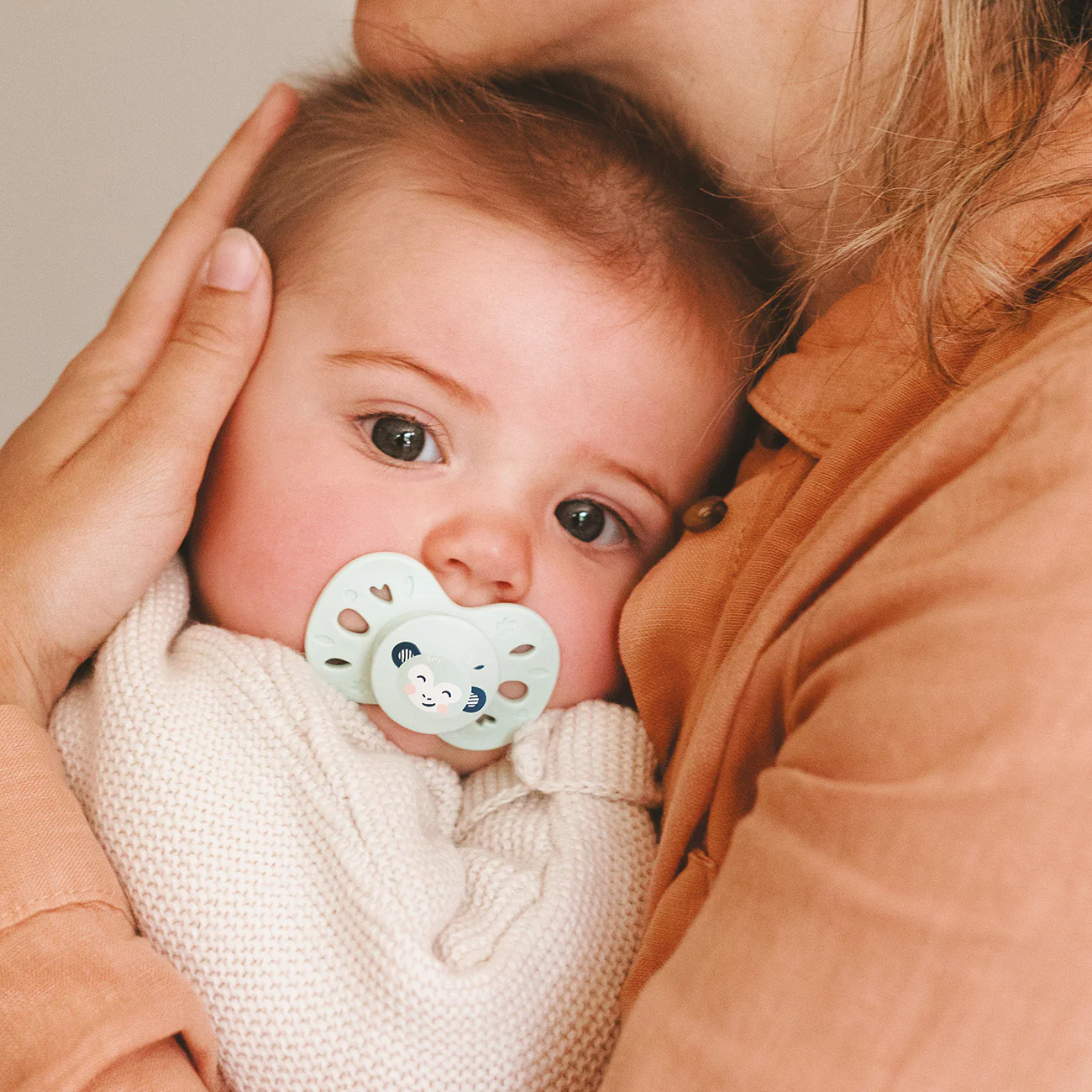 Coffret "Ma sucette sans prise de tête" + sucettes anatomiques animaux - Image 3