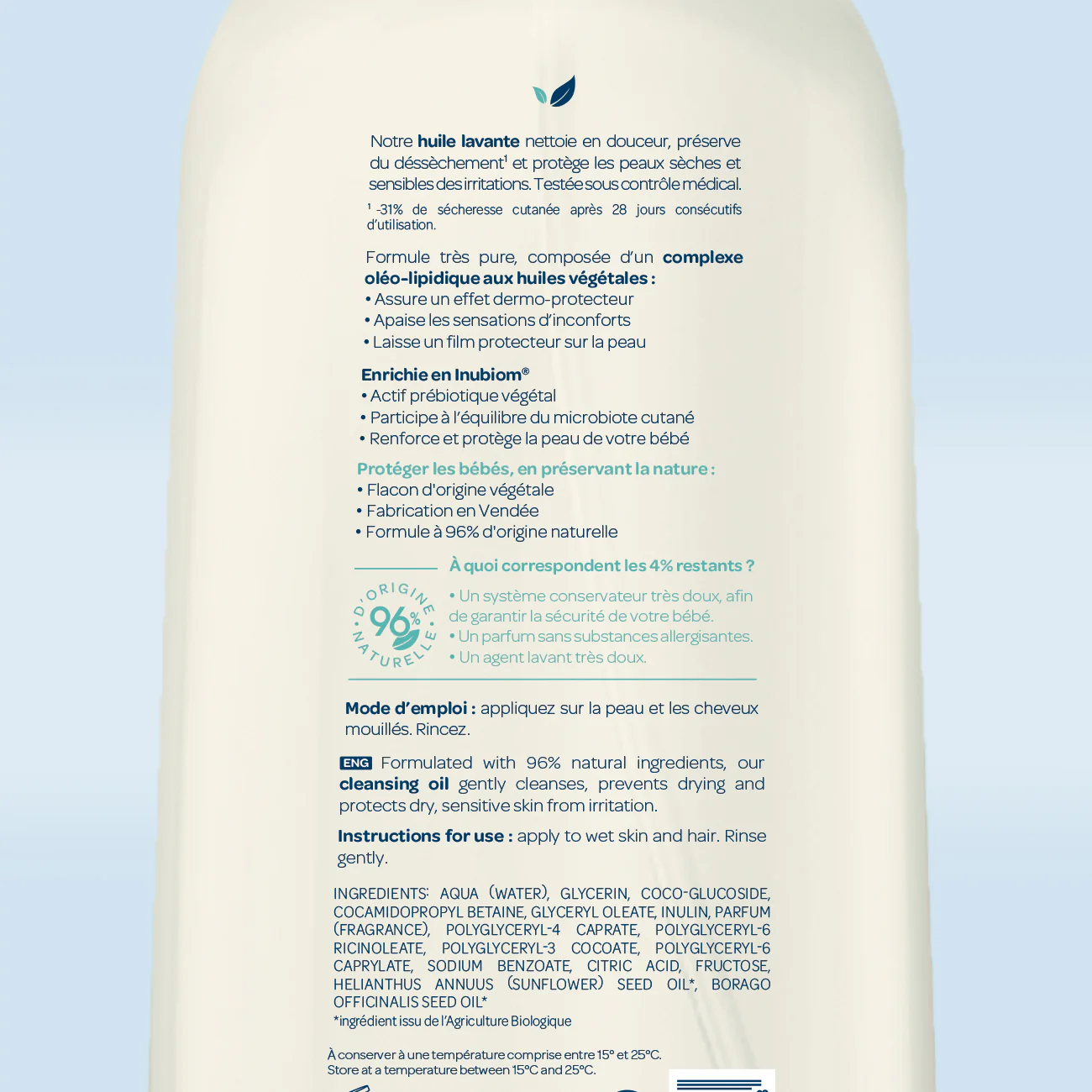 Huile lavante dermo-protectrice - Image 3