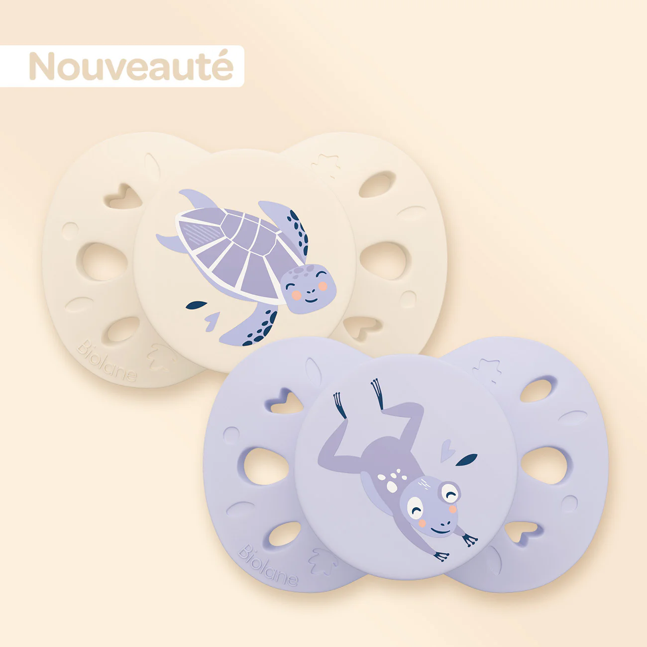 Lot de 2 sucettes anatomiques animaux - Image 16