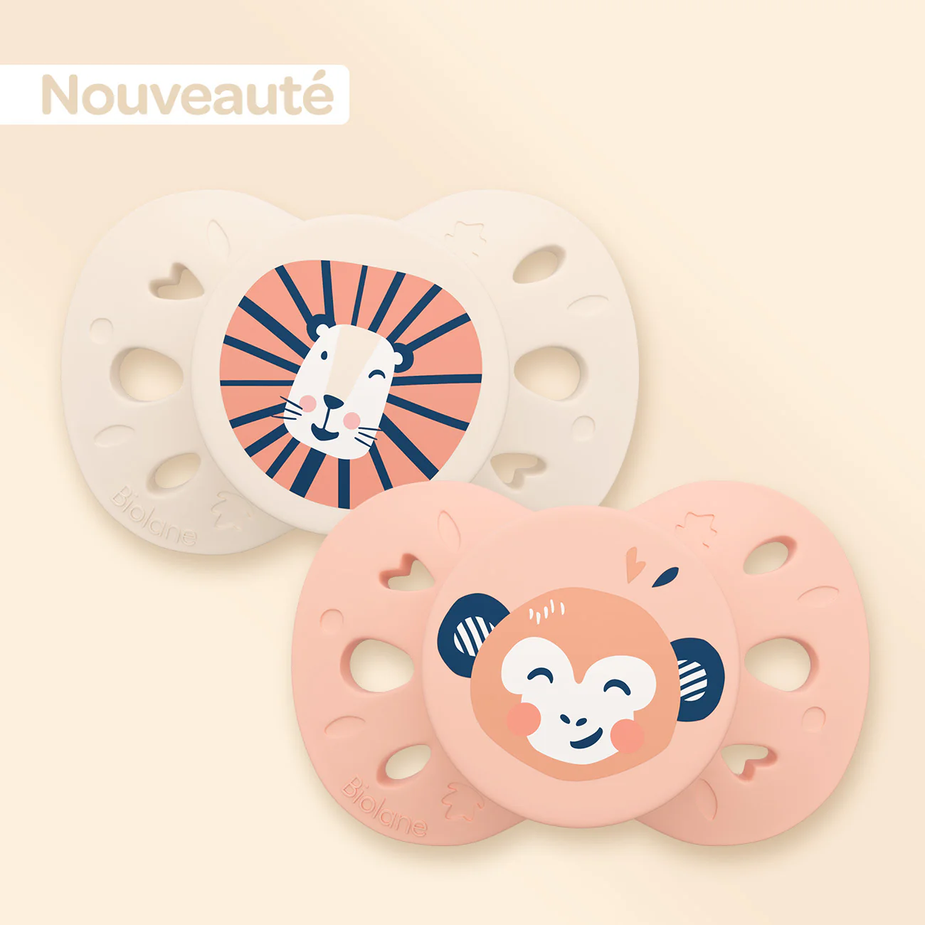 Lot de 2 sucettes anatomiques animaux - Image 20