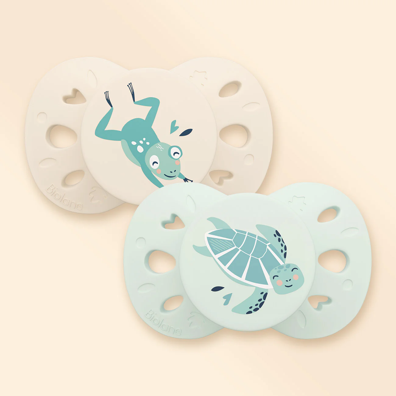 Lot de 2 sucettes anatomiques animaux - Image 23