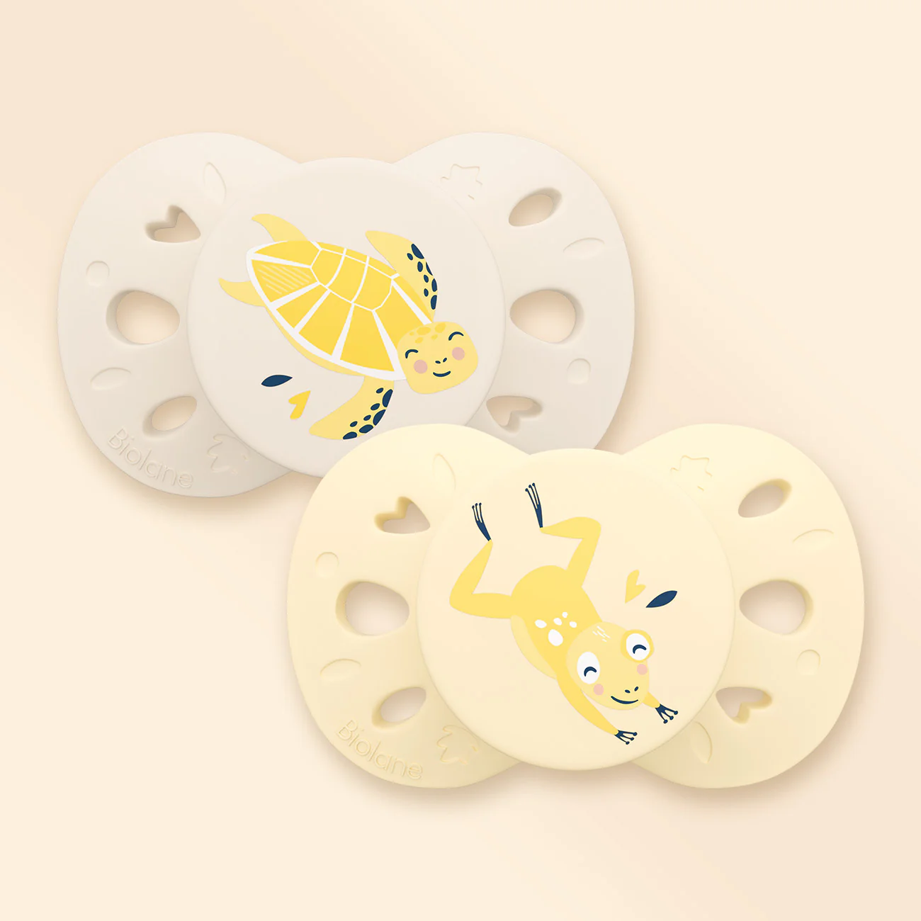 Lot de 2 sucettes anatomiques animaux - Image 24