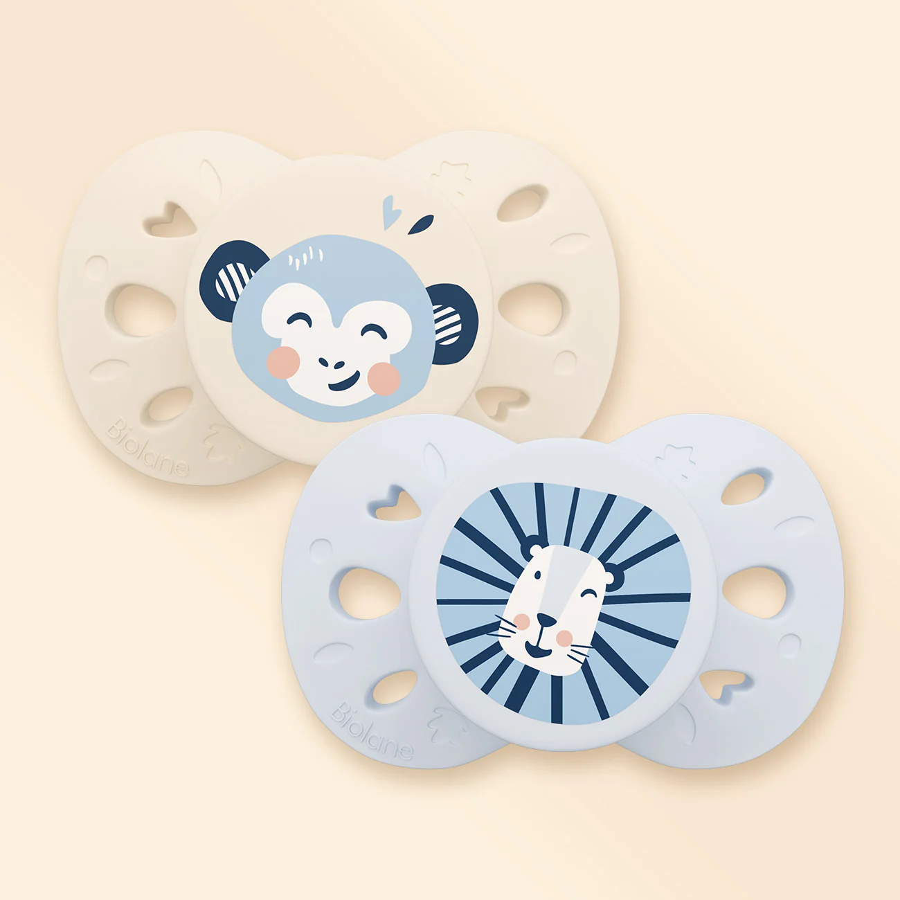 Lot de 2 sucettes anatomiques animaux - Image 25