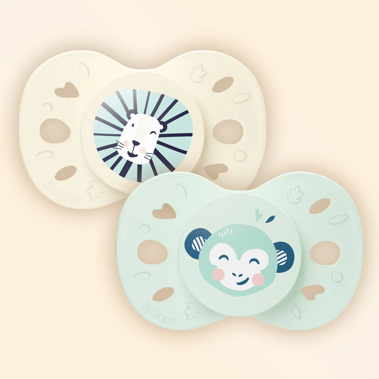 Lot de 2 sucettes anatomiques animaux - Image 11