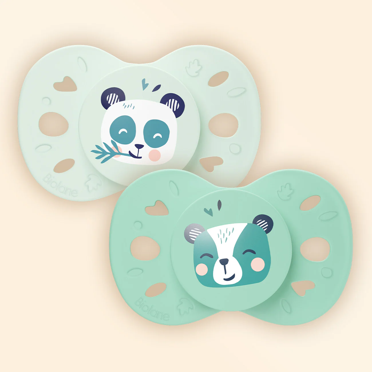 Lot de 2 sucettes anatomiques animaux - Image 14