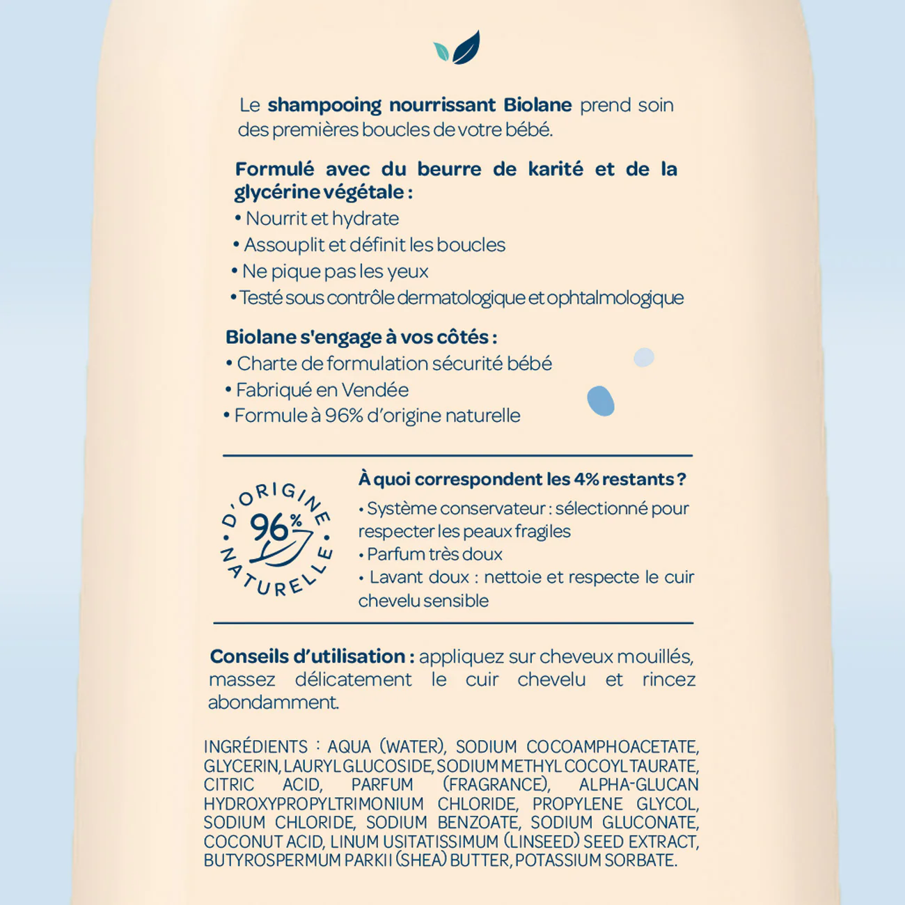 Shampooing nourrissant cheveux bouclés - Image 4